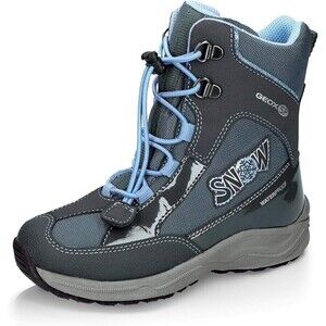 GEOX SP Kids Alaska Winter Snow Boots Sz 8.5 Toddler Waterproof Insulated